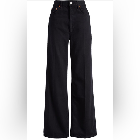 Re/Done Denim - RE/DONE
Black Ultra High Rise Jeans SIZE 27. NWT